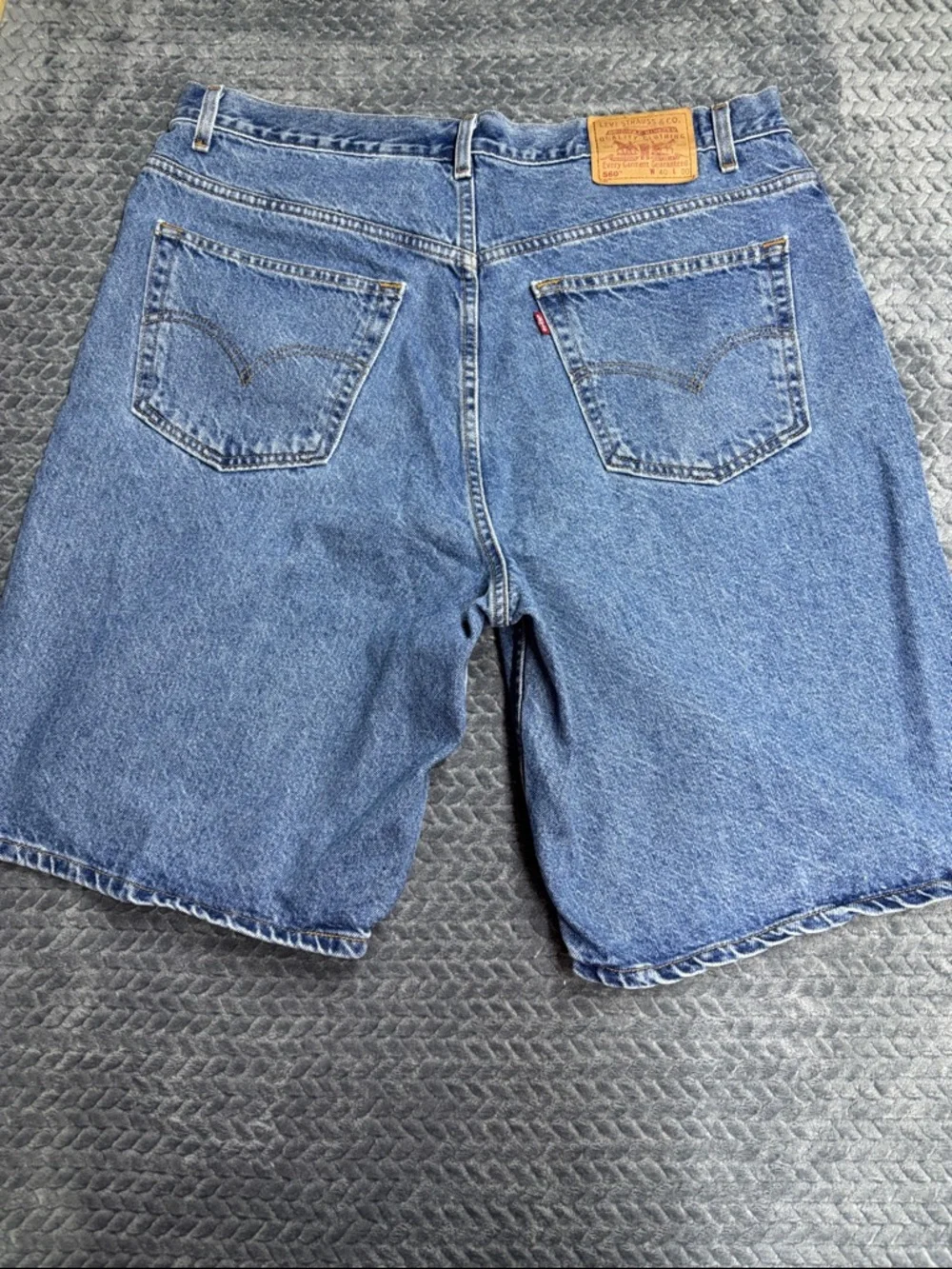 Men's Classic Light Blue Denim Jean Shorts
